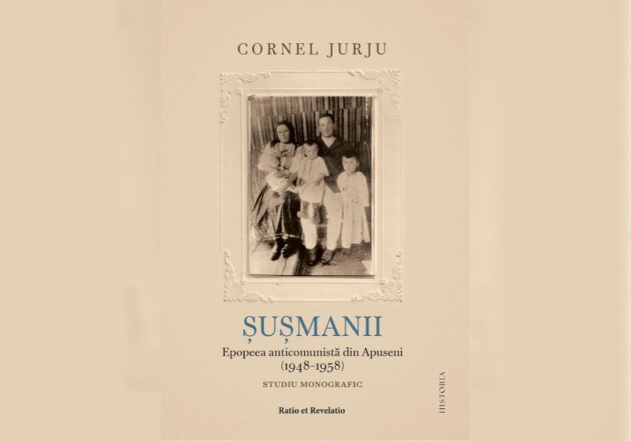 Coperta cărții „Șușmanii. Epopeea anticomunistă din Apuseni (1948–1958)" de Cornel Jurju